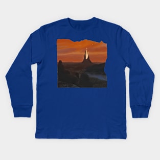 Leaving the Ivory Tower Kids Long Sleeve T-Shirt